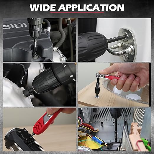 232-Piece Ultimate Screwdriver Bit Set, Cr-V Impact Driver Bit Set Includes Security Bits,Nut Driver, Ratchet Wrench and Bits Holder