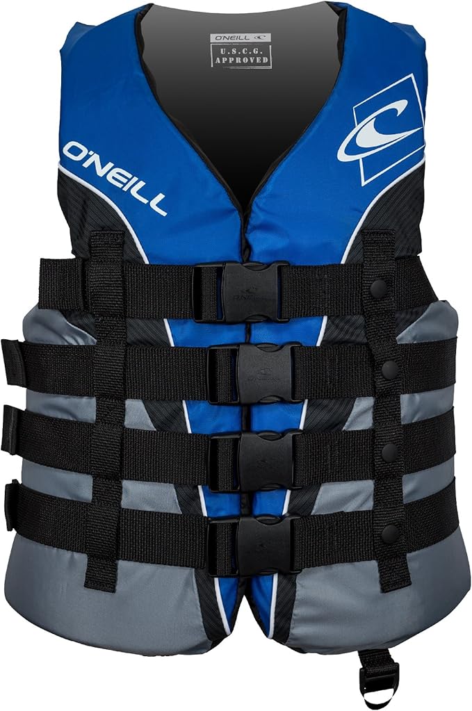 O’Neill Men’s SuperLite USCG Approved Life Vest – Lightweight Men’s Life Jacket for Boating, Wakeboarding, Waterskiing & Your Favorite Water Activities