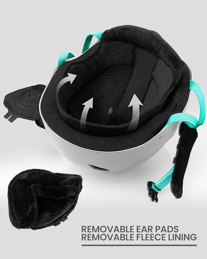 OutdoorMaster Kelvin Ski Helmet - Snowboard Helmet for Men, Women & Youth