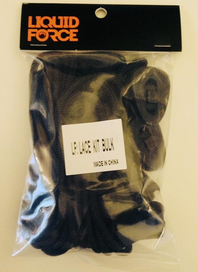 Liquid Force Wakeboard Binding Laces - (Black)