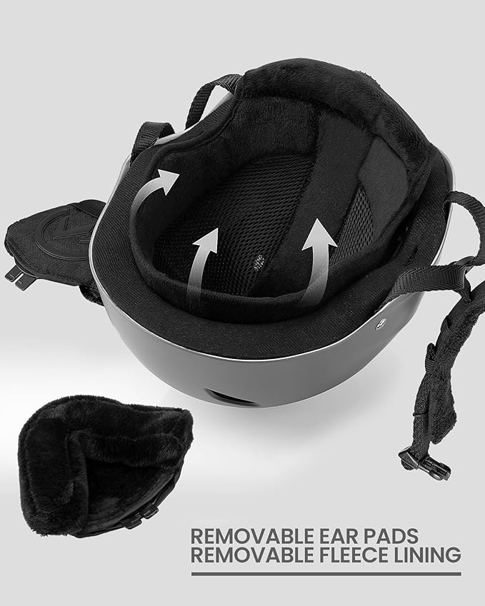 OutdoorMaster Kelvin Ski Helmet - Snowboard Helmet for Men, Women & Youth