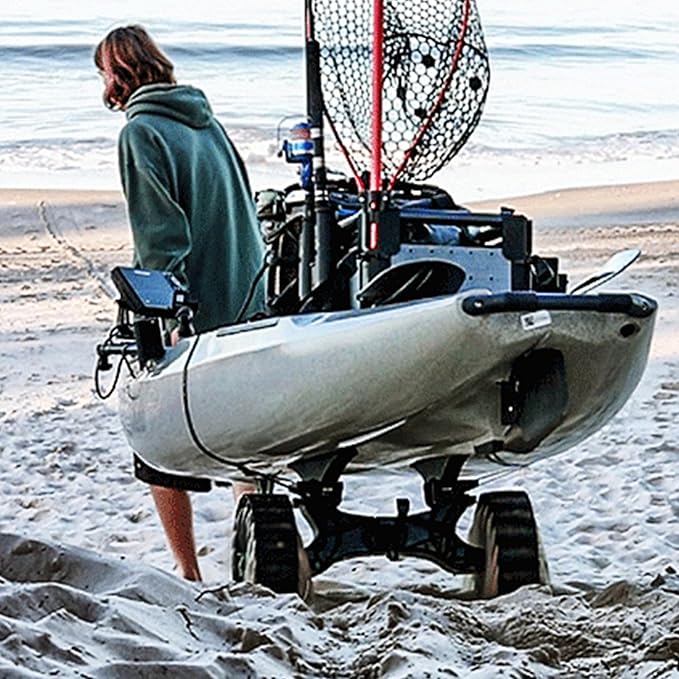 Railblaza C-Tug R Heavy Duty Kayak and Canoe Trolley with SandTrakzs Wheels
