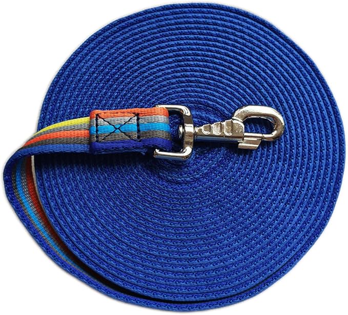 Premium Horse Training Lunge Line with Alloy Trigger Buckle for Accurate Equestrian Training of 26 Foot (8 Meters)