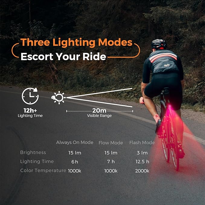 FLEXTAILGEAR Mini Portable Bike Tire Pump with Digital Gauge & Taillight, 120&130 PSI Electric Bicycle Pump, Presta and Schrader Valves, for Road, Mountain Bikes, Motorcycle, Balls