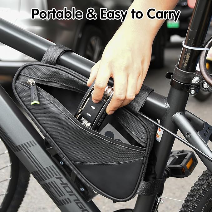 PXZBLG Bike Repair Kit, Bike Tire Repair Tool Kit, Including 16-in-1 Bike Multitool, Bicycle Tire Repair Accessories, Used for Mountain Bike and Road Bike