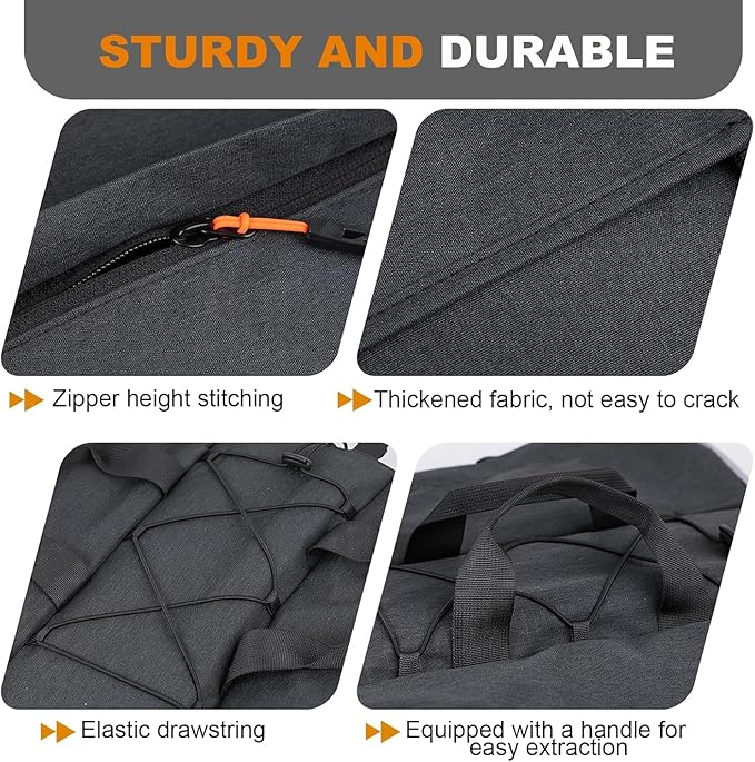 NDakter Bike Panniers, 35L Waterproof Panniers Bike Saddle Bags for Rear Rack, Expandable Double Bicycle Trunk Bag with Reflective Strips,E-bike Accessories for Commute and Mountain Cycling Travel