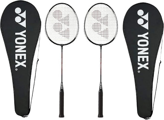 ヨネックス GR 303 コンボ バドミントンラケット フルカバー付き、2本セット
