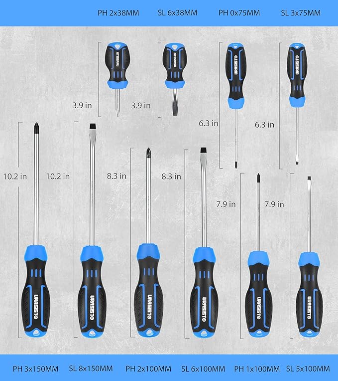 120-pieces Magnetic Screwdrivers Sets Includes Sockets, Slotted, Phillips, Hex, Torx and Precision Screwdriver Set Tools for Men, Repair Home