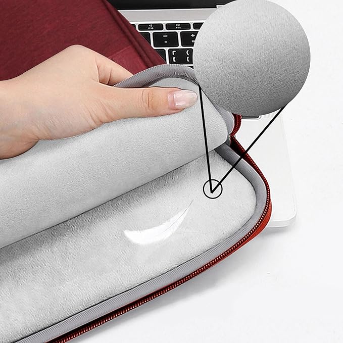 ZINZ Slim & Expandable Laptop Backpack 15 15.6 16 Inch Sleeve, Spill-Resistant Notebooks Bag Case for Most 14-16 Inch MacBooks Surface-Books Dell HP Lenovo Asus Computers,R01D02