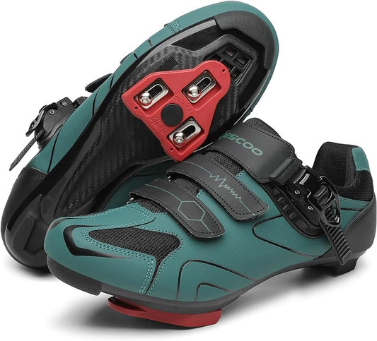 Unisex Cycling Shoes Compatible with pelaton Indoor Road Bike Riding Shoes for Men and Women Delta Cleats Clip Outdoor Pedal