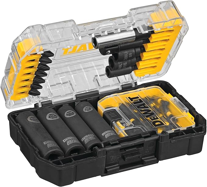 DEWALT Screwdriver Bit Set, Impact Driver Bit Set, FlexTorq, 35-Piece (DWA2T35IR)