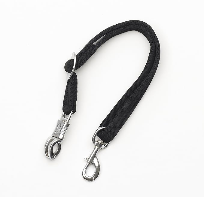 Equiessentials Padded Adjustable Trailer Tie Black