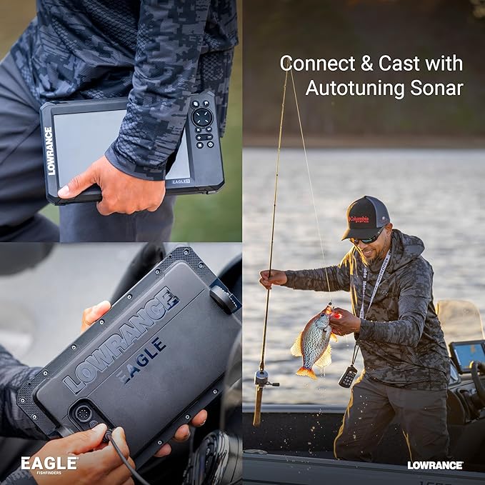 Lowrance Eagle 4インチ、5インチ、7インチ、9インチ 魚探（IPSスクリーン搭載）