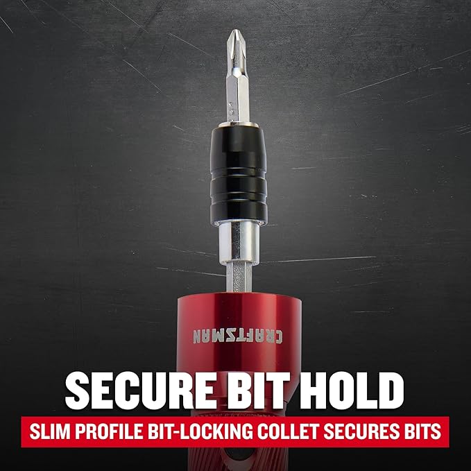 CRAFTSMAN 50pc LED Multi-Bit Screwdriver Set (CMHT68011N)