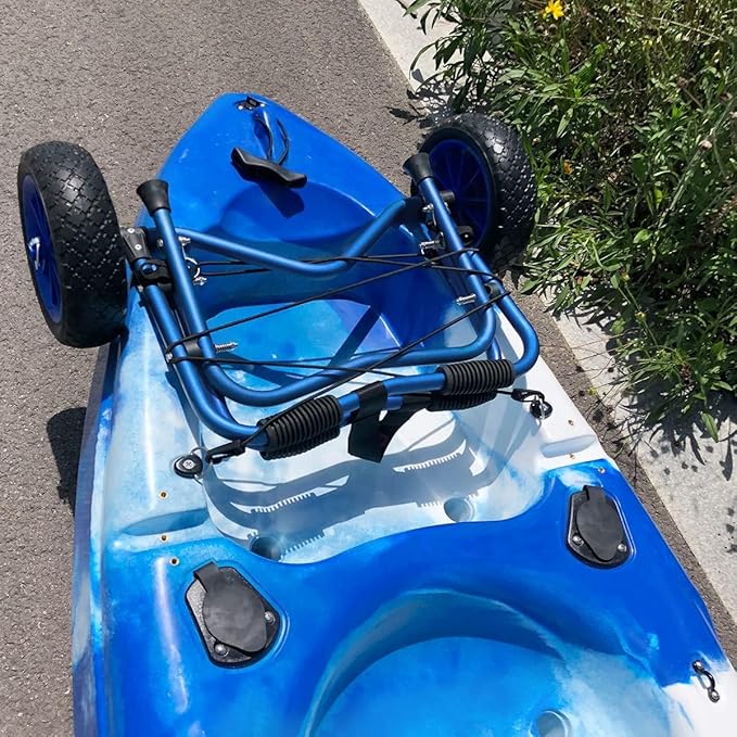 Newcod Kayak Cart, Kayak Dolly Cart for Carrying Kayak Canoe SUP Paddle Board