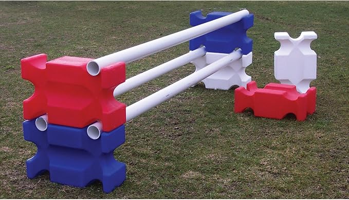 Horsemen's Pride JB77 Jolly Pets Jump Block (2 Pack), Purple, One Size