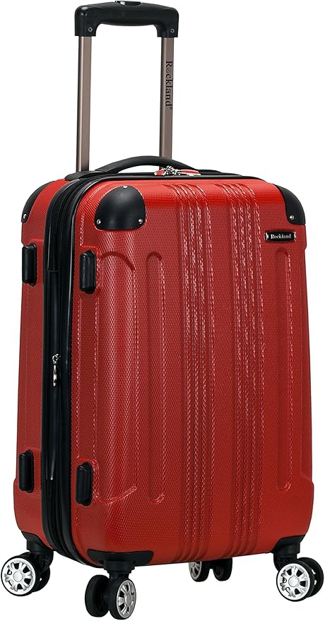 Rockland London ハードサイドスピナーホイール荷物 レッド 機内持ち込み20インチ