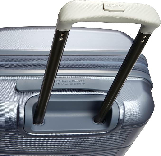 American Tourister Stratum 2.0 Expandable Hardside Luggage with Spinner Wheels, 24" SPINNER, Slate Blue