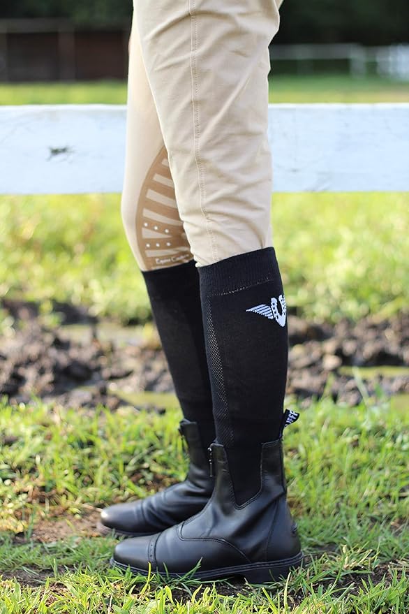 TuffRider Ladies Starter Front Zip Paddock Boots | Durable, Easy to Clean Water-Resistant Horse Riding Boots for Women