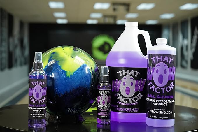 Creating the Difference that Wow Factor Performance Bowling Ball Cleaner from Removes Dirt, Oil and Scuff Marks | USBC Approved