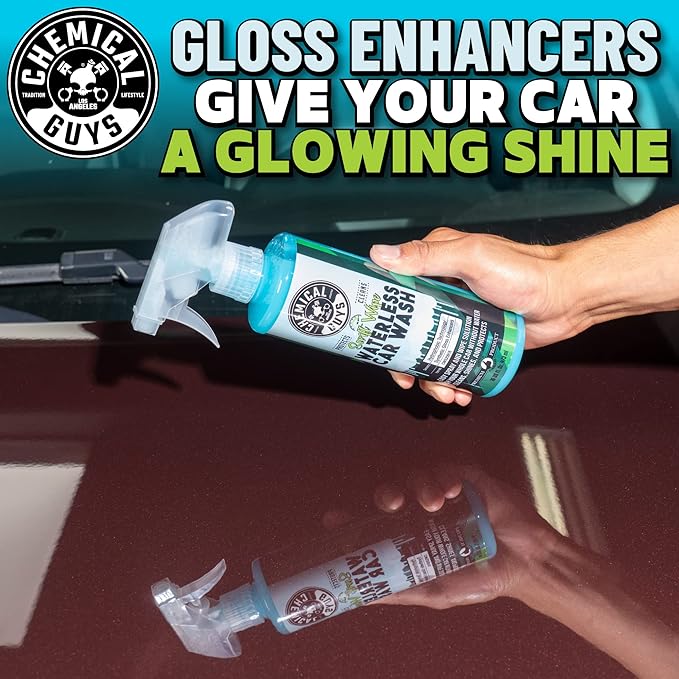 Chemical Guys CWS20916 Swift Wipe Sprayable Waterless Car Wash, Easily Clean - Just Spray & Wipe, Safe for Cars, Trucks, Motorcycles, RVs & More, 16 fl oz (Pack of 2)