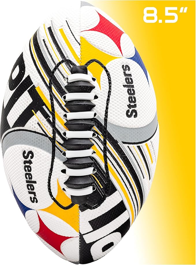 Franklin Sports NFL Team Mini Footballs - Youth 8.5" Official NFL Licensed Football + Air Pump Set