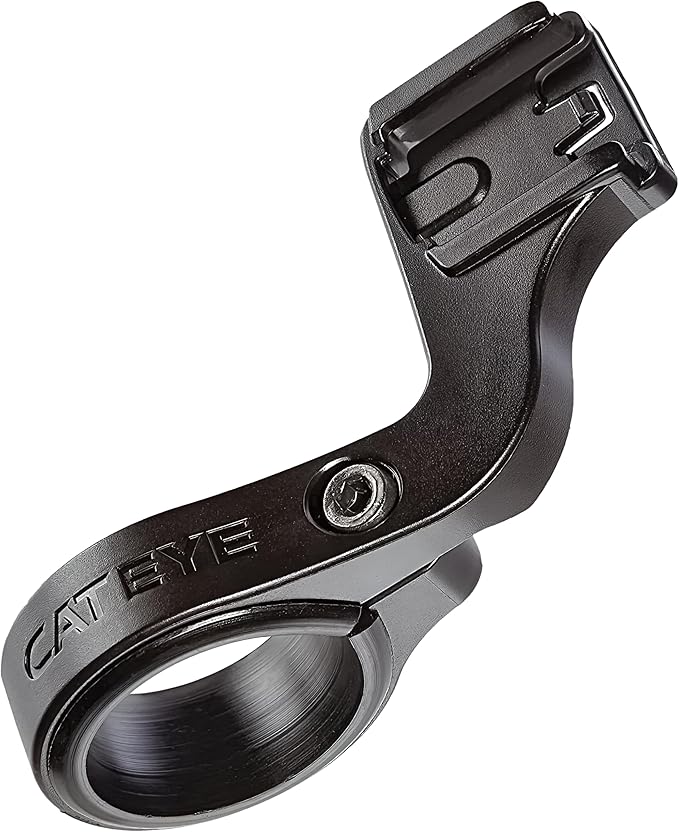 CATEYE OF-100 Out Front Bike Computer Bracket – Bolt-on Mount, Positions Computer Front and Center, Easily View Your Ride Data, Compatible with Padrone, Strada, Urban and Velo Wireless Computers