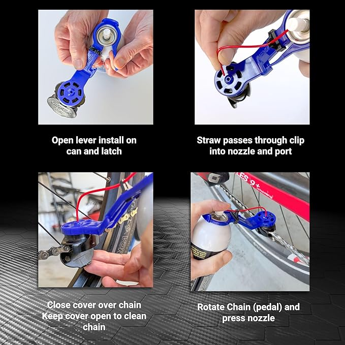 Oinker Bike Chain Oiler and Cleaner Tool - for Bicycles