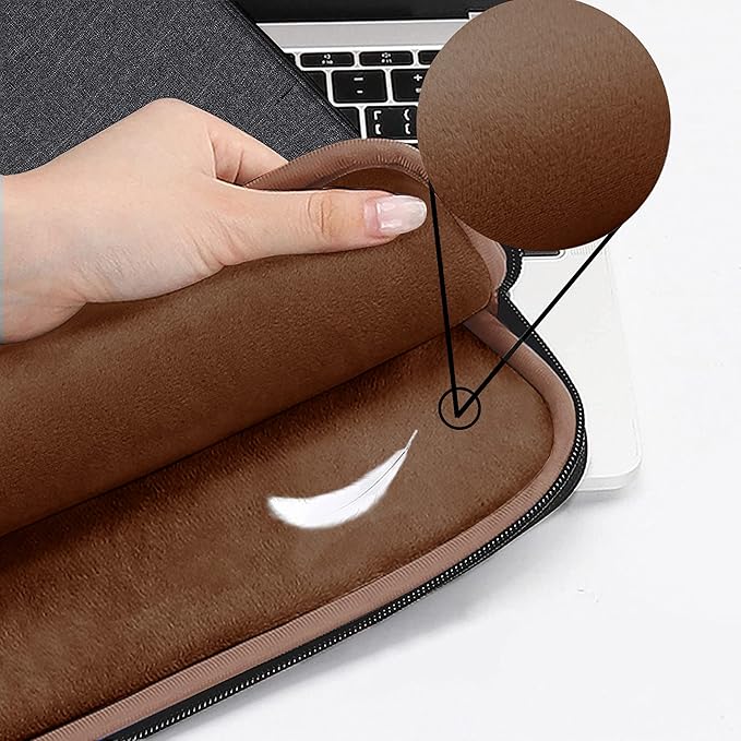 ZINZ Slim & Expandable Laptop Backpack 15 15.6 16 Inch Sleeve, Spill-Resistant Notebooks Bag Case for Most 14-16 Inch MacBooks Surface-Books Dell HP Lenovo Asus Computers,B04K01