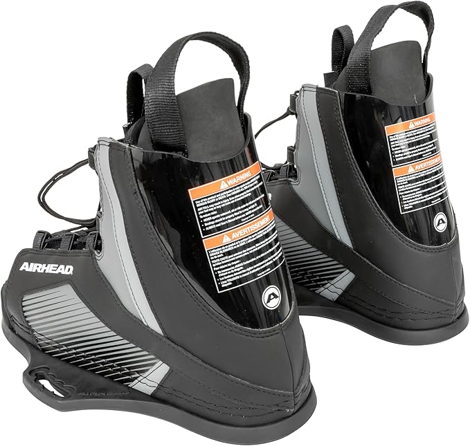 Airhead Venom II Wakeboard Binding, Multiple Sizes, Open Toe Design, Multiple Binding Angles