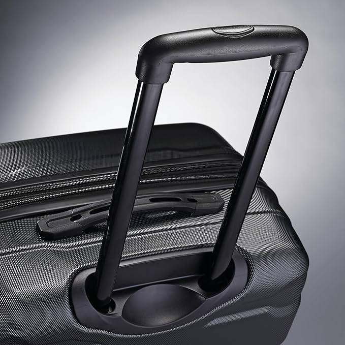 Samsonite Omni PC ハードサイド 拡張可能荷物 スピナーホイール付き ブラック 2点セット (20/28)