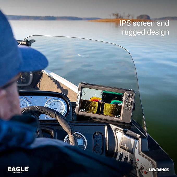 Lowrance Eagle 4", 5", 7" and 9" Fish Finders with IPS Screen