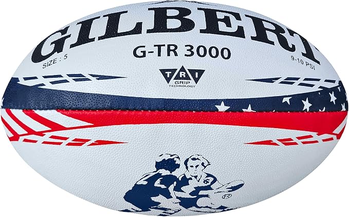 Gilbert G-TR3000 Stars & Stripes Rugby Training Ball