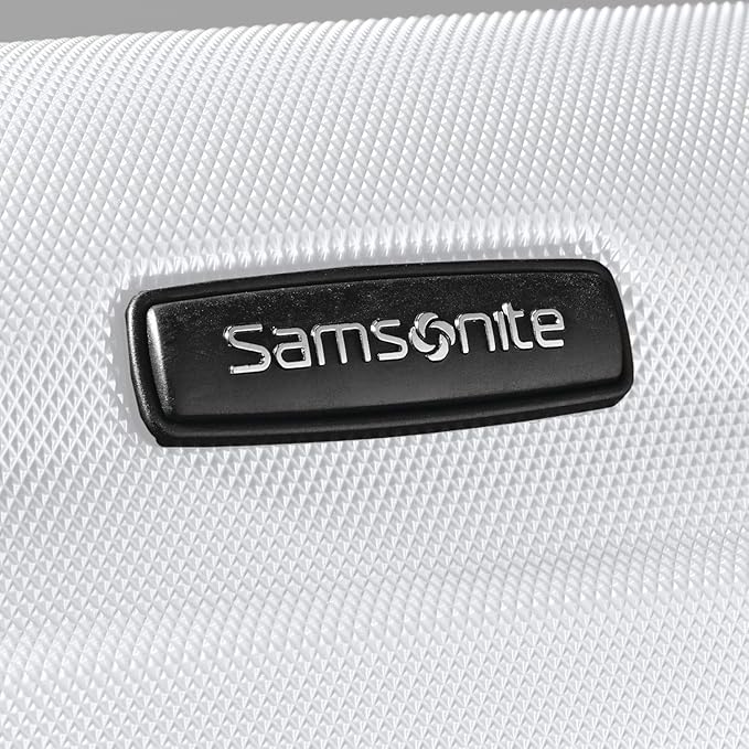Samsonite Omni PC Hardside Expandable Luggage with Spinner Wheels, 3-Piece Set (20/24/28), White