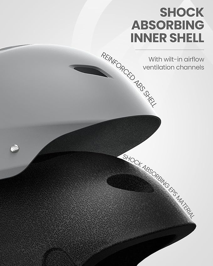 OutdoorMaster Kelvin Ski Helmet - Snowboard Helmet for Men, Women & Youth