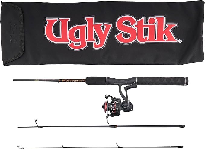 Ugly Stik GX2 スピニングリールと釣り竿のコンボ