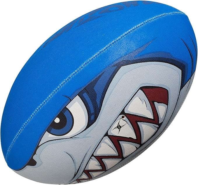 Gilbert Shark Bite Force Rugby Ball