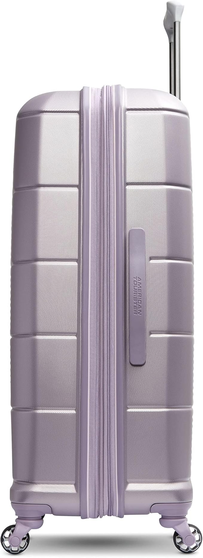 American Tourister Stratum 2.0 拡張可能ハードサイド荷物 スピナーホイール付き、28インチスピナー、パープルヘイズ
