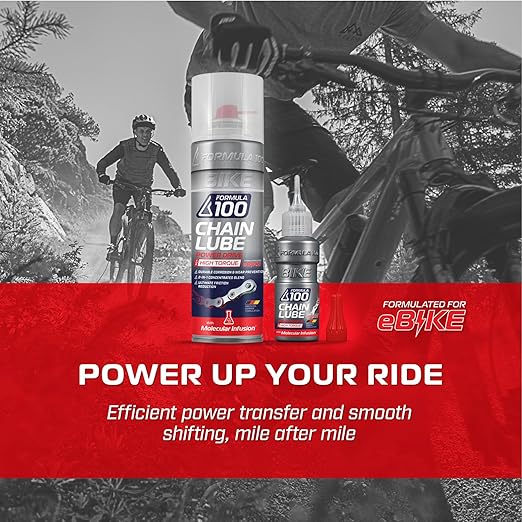 Power Drive eBike Chain Lube – Lubricant for Electric Bikes – Durable Corrosion & Wear Protection, Friction Reduction, Race Day Blend – 50ml (1.69 oz)