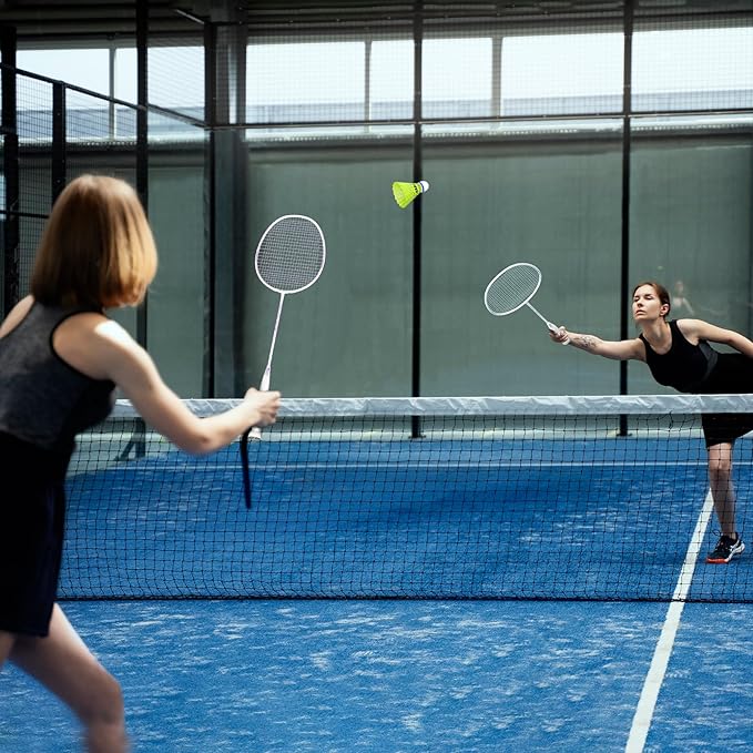 Professional Carbon Fiber Badminton Rackets Badminton Racquet for Backyards Gym
