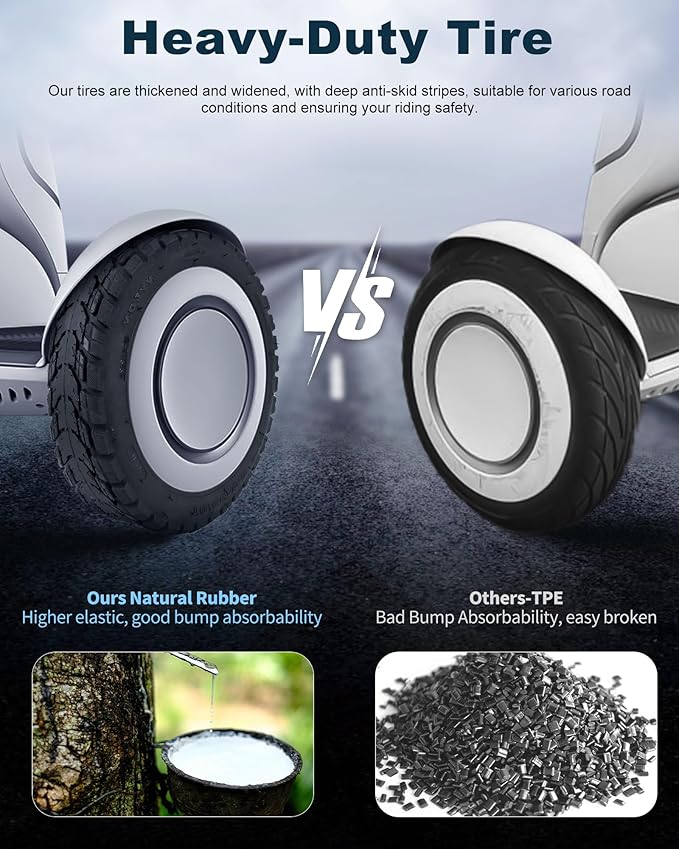 11 inch 70/80-6.5 Tubeless Rubber Tire for Segway Ninebot S-Plus Smart Self-Balancing Scooter Accessories, Hoverboard Heavy Duty Tire Explosion-proof Replacement, NOT for Ninebot S (2 PCs)