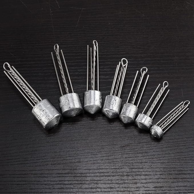 Dr.Fish 5 Pack Spider Surf Fishing Weight Sputnik Sinker 1oz-8oz Saltwater Beach Casting Sea Bottom Holder