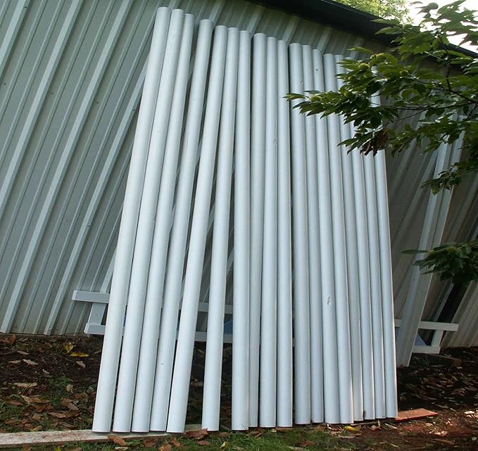 10ft Solid Colored Round Rails/Poles Wood Horse Jumps