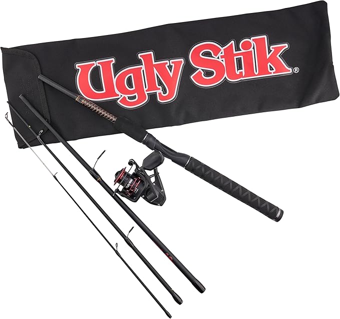 Ugly Stik GX2 スピニングリールと釣り竿のコンボ