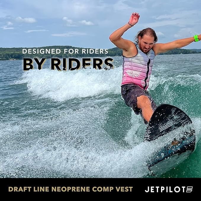 Jetpilot ライフジャケット Draftline ネオプレン。リバーシブル多目的コンプ ライフベスト PFD