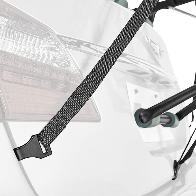 Allen Sports Deluxe 2-Bike Trunk Mount Rack, Model 102DN-R, Black