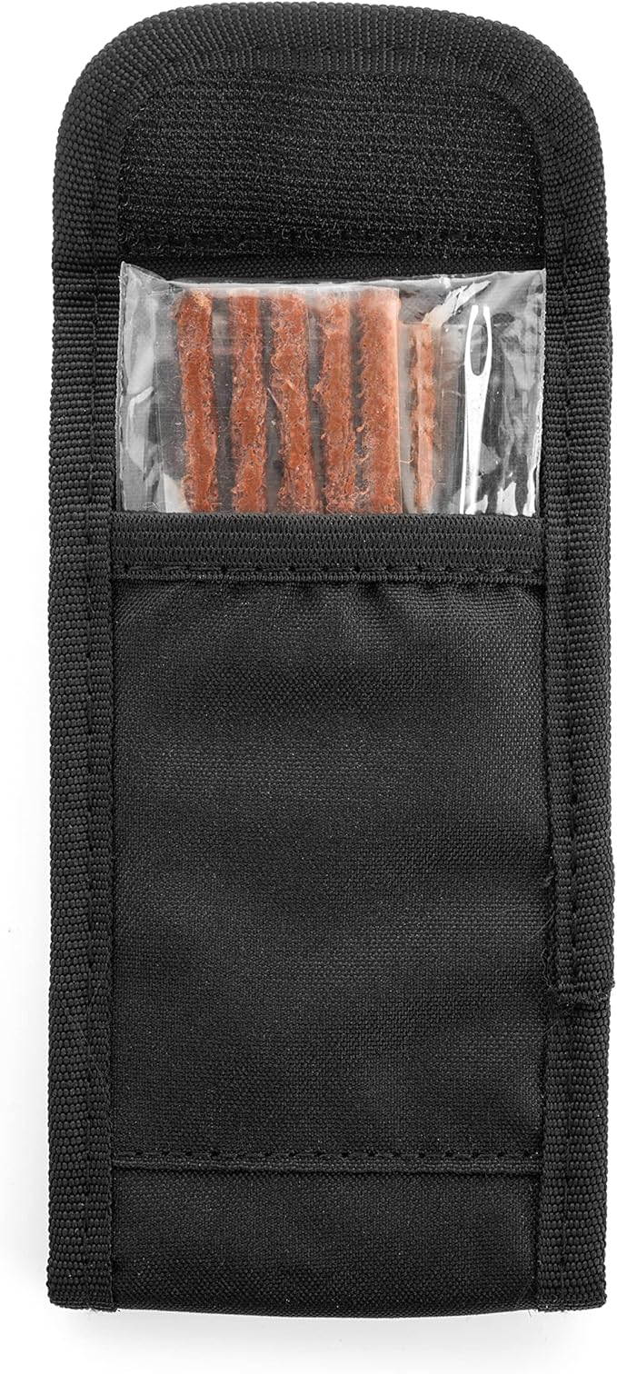 Prestacycle Prestaratchet GO 6-in-1 Bicycle Multi-Tool Wallet Kit – Ratcheting Wrench, Tire Lever, Valve Core Tool, Chain Breaker, Bead Lifter & Tubeless Plugger – 25g Compact Bike Repair Kit