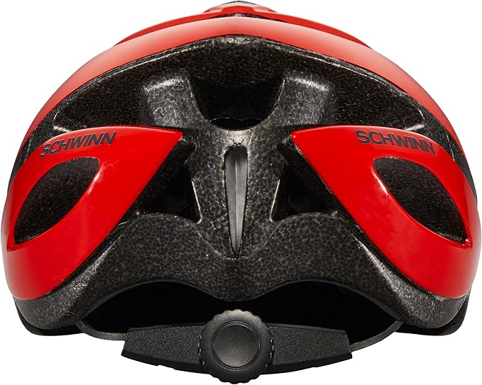 Schwinn Thrasher Helmet for Adults, Size 58-62 cm for Riders Ages 14+, Microshell, Adjustable Dial & Straps, Interior Padding, Air Vents, Visor, Adult Bike Helmet