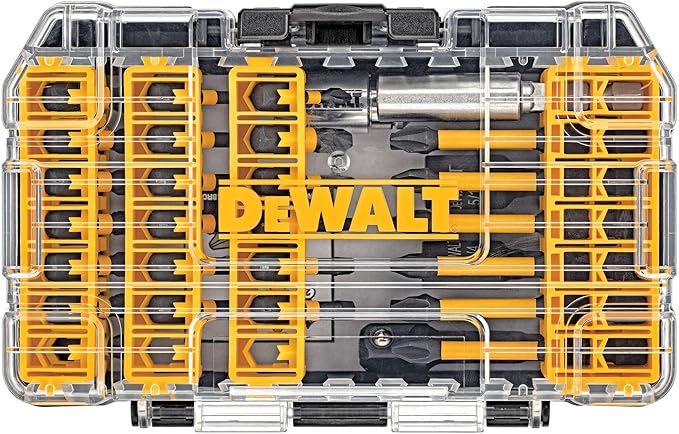DEWALT Screwdriver Bit Set, 40 Pcs. Impact Ready, FlexTorq Impact Driver Bit Set with Storage Case (DWA2T40IR)