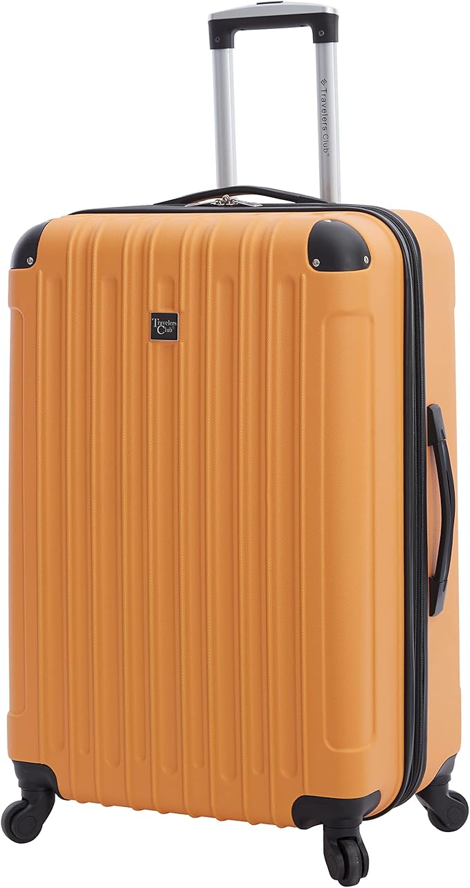 Travelers Club Midtown ハードサイド 4点セット ラゲッジトラベルセット、バタースコッチ